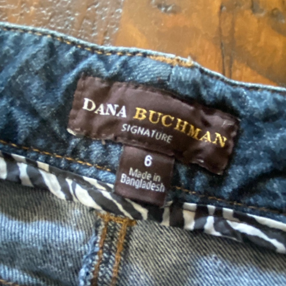 Dana Buchman Dark Blue Bootcut Womens Jeans Sz 6 - Picture 8 of 8